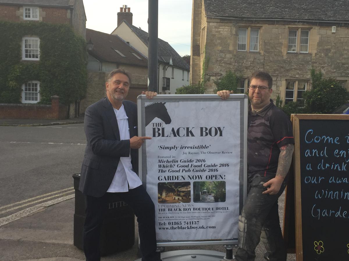 The Black Boy Oxford Exterior foto
